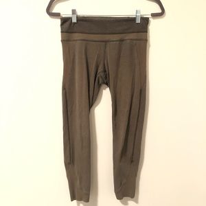 Lululemon Refine Crop Knit Leggings Size 4